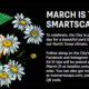 Cover image from April 2025 newsletter stating that March is Texas SmartScape month.