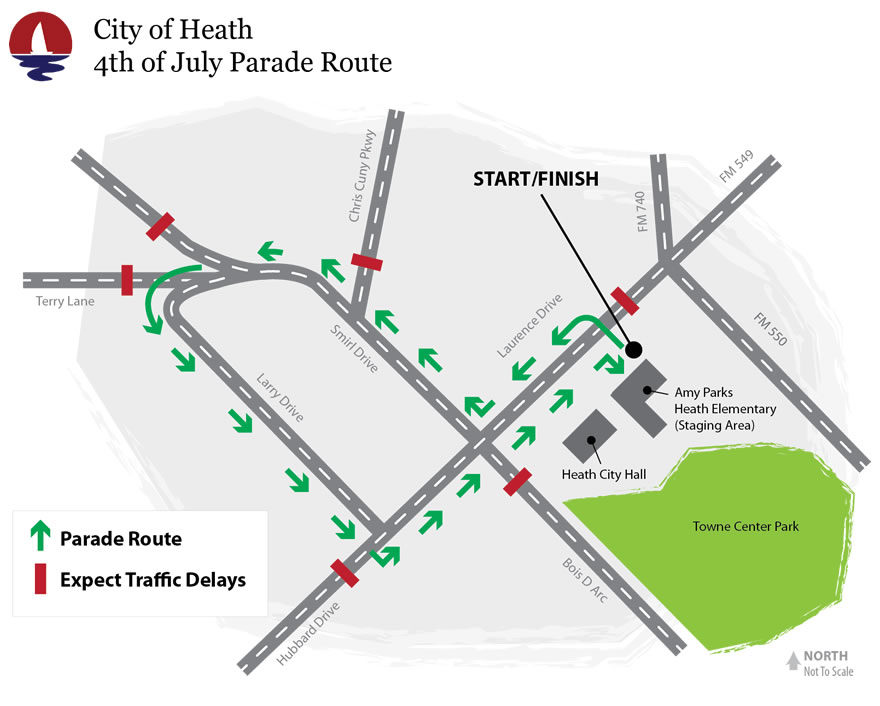 July 4th Route