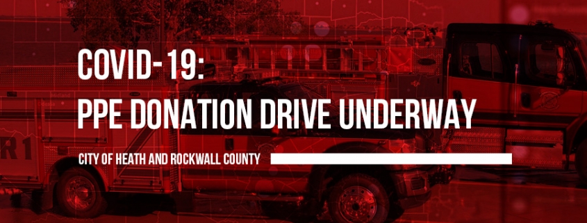 PPE Drive in Rockwall County