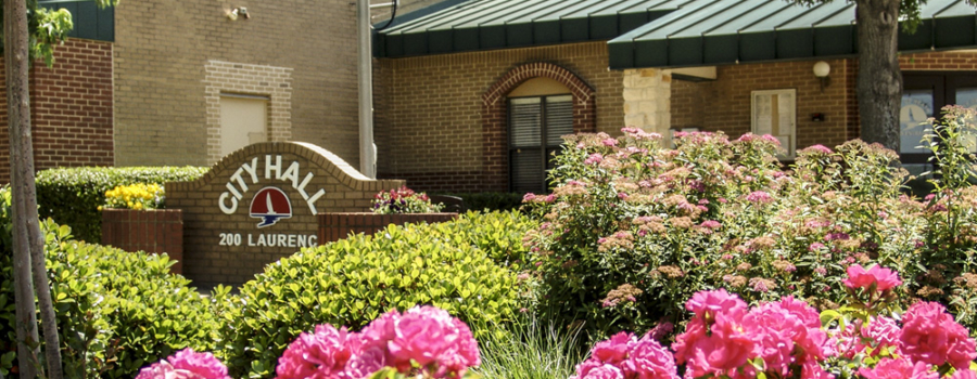 The Entrance To City Hall