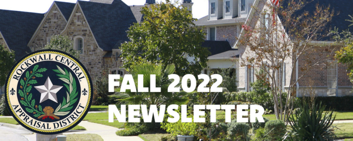 Rockwall CAD Fall Newsletter