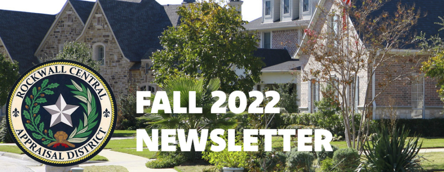 Rockwall CAD Fall Newsletter