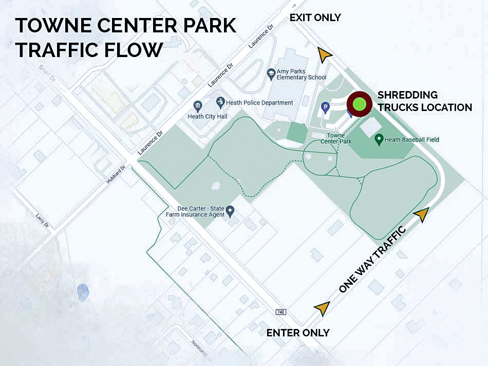 Shedding Event Traffic Flow Map