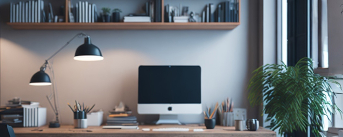 A clean modern office interior