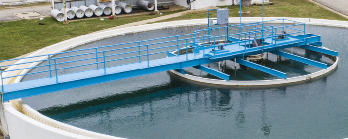 Storage tank at Water Treatment Plant