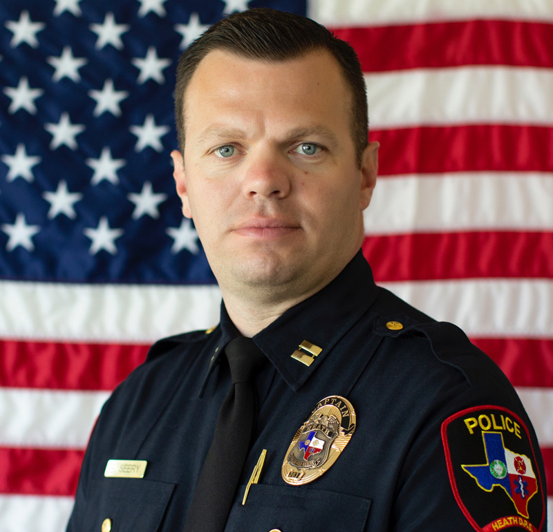 Headshot of Chief Brandon Seery