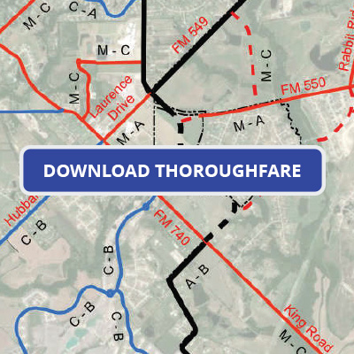 Thoroughfare map