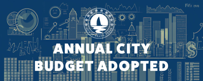 Annual City Budget Adopted.