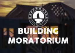 Building moratorium notice.