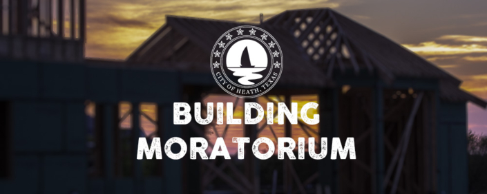 Building moratorium notice.