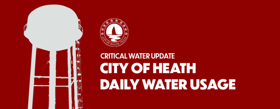 City of Heath Daily Water Usage