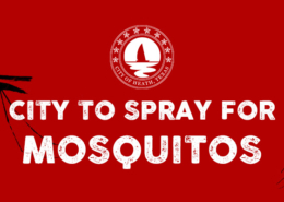 City to spray for mosquitos.