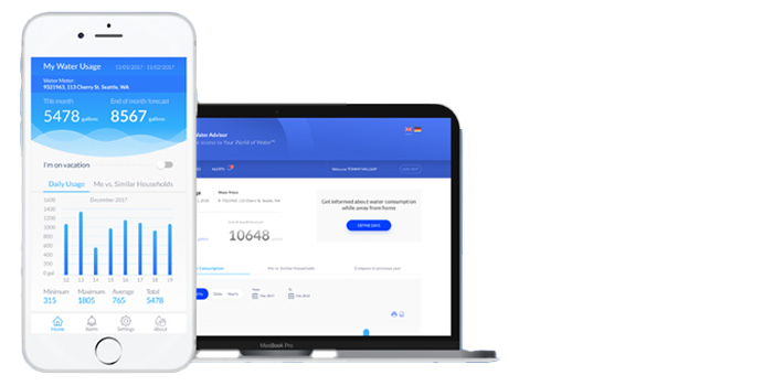 My Water Advisor app is available online and on your phone.
