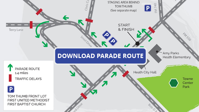 Parade Route Map